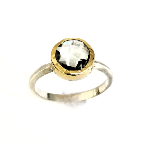 Zöld ametiszt gyűrű